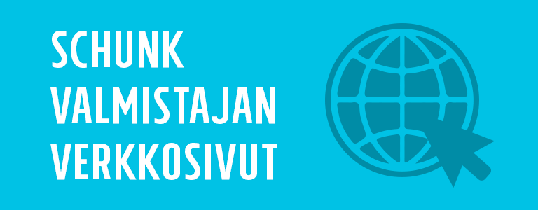 Schunk valmistajan verkkosivut