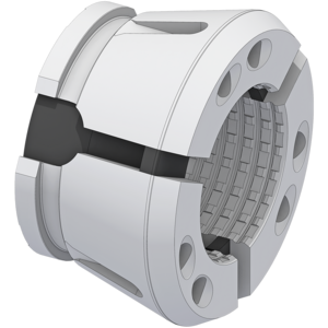 SPANNTOP pyöreä ja uritettu holkki