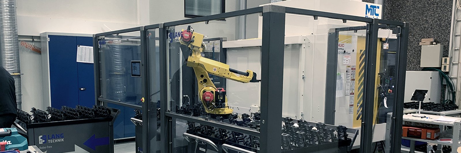 Lang-robottiautomaatiosolulla tehokkuutta Mansnerin piensarjatuotantoon