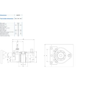 Multifix yhteensopiva runko D1 mitat