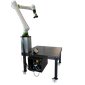 Liikuteltava yhteistyörobottisolu (kuvan esimerkki solussa FANUC CRX-10iA/L + Siegmund Hitsauspöytä Professional 7501200x1200x100 + SCHUNK EZU 30 servotarttuja)