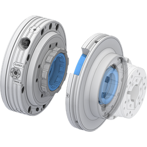 Vasemmalla centroteX S laippa ja oikealla istukka-adapteri yhdistelmä